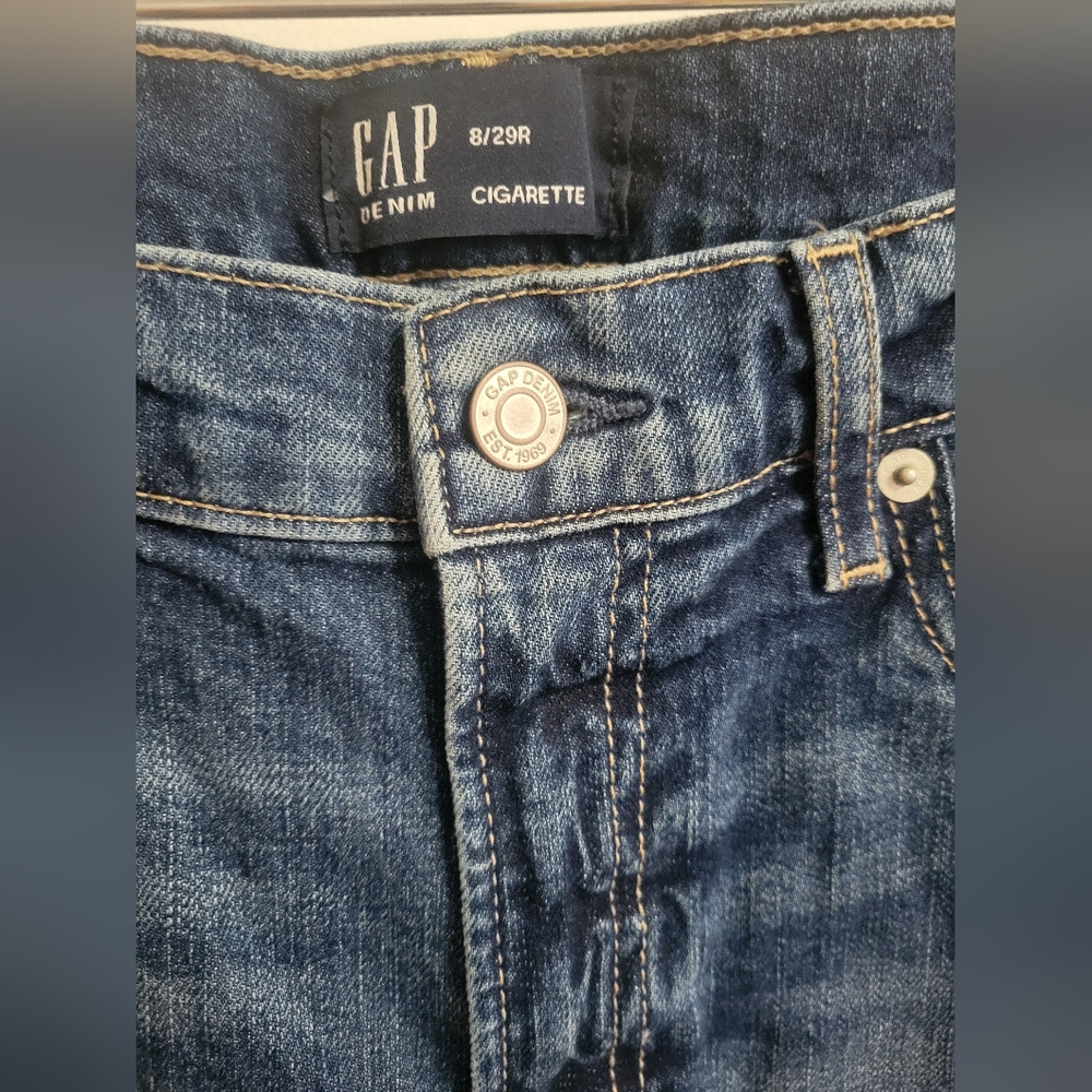 Gap Denim Cigarette Jeans - Picture 3 of 5